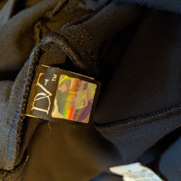 Diane Von Furstenberg "Cezanne" Black Dress - Sz.8 - Picture 8 of 8